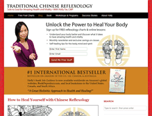 Tablet Screenshot of chinesefootreflexology.com